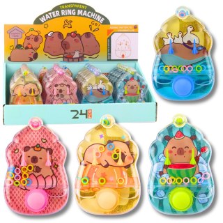 Gra Wodna Zręcznościowa Dla Dzieci Kapibara Kolorowa Mix LEAN TOYS