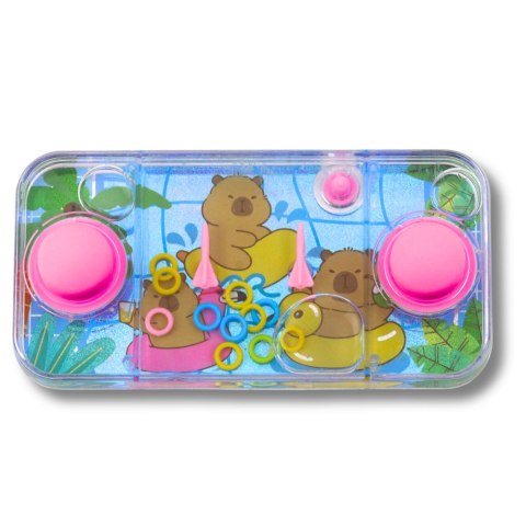 Gra Wodna Zręcznościowa Kapibary Kolorowa Kółeczka Mix LEAN TOYS