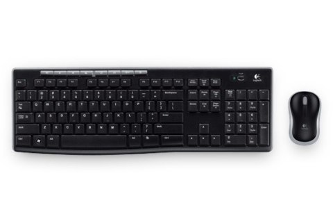 MK270 Bezprzewodowy zestaw klawiatura i mysz 920-004508 Logitech