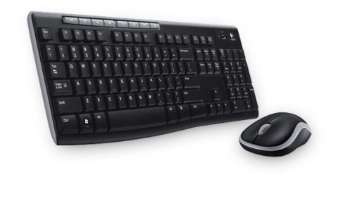 MK270 Bezprzewodowy zestaw klawiatura i mysz 920-004508 Logitech