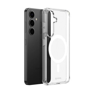 Etui Crystal Shield Magnetic Samsung Galaxy S25 MagSafe przezroczyste CRONG