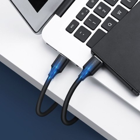 Kabel przewód USB 2.0 męski 0.5m czarny UGREEN