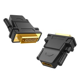 Przejściówka wtyczka HDMI żeński - DVI męski FHD 60Hz czarny UGREEN