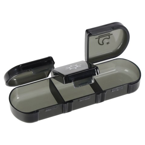 Pojemnik organizer na tabletki leki czarny Kik Sp. z o. o. Sp. k.