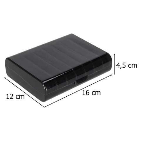 Pojemnik organizer na tabletki leki czarny Kik Sp. z o. o. Sp. k.
