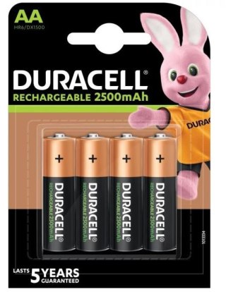 Akumulator AA/HR6 1400/2500mAh 4szt blister Duracell