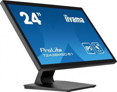 Monitor 24 cale T2438MSC-B1 IPS,FHD,DP,HDMI,2x2W,2xUSB,600(cd/m2), 10pkt.7H,IP1X(FRONT),PION/POZIOM IIYAMA