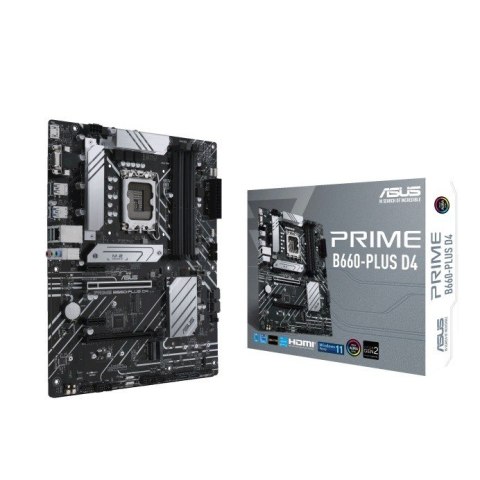 Płyta główna PRIME B660-PLUS D4 s1700 4DDR4 DP/HDMI M.2 ATX Asus