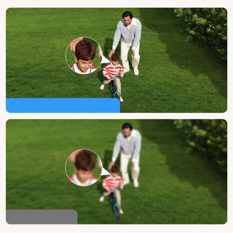 Zestaw do monitoringu zewnętrzny 2 kamery 2K 16GB Wi-Fi - biały BASEUS