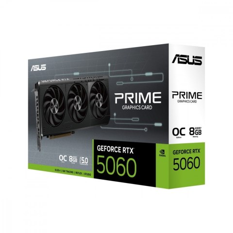 Karta graficzna GeForce RTX 5060 PRIME OC 8GB GDRR7 128BIT HDMI/3DP Asus