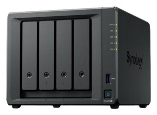Serwer NAS DS425+ 4x0HDD J4125 2GB DDR4 1x1GbE 1x2,5GbE 3Y Synology