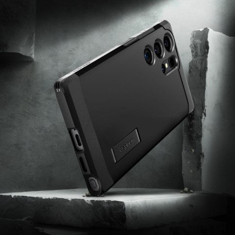 Etui ochronne na Samsung Galaxy S24 Ultra Tough Armor - czarne SPIGEN