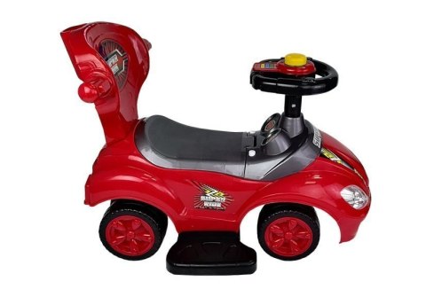 Jeździk z Pchaczem Mega Car 3w1 Czerwony LEAN CARS