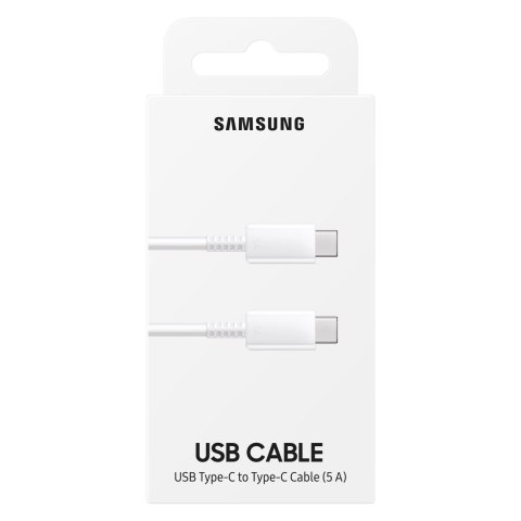 Kabel przewód Samsung USB-C 480Mb/s 5A 1m biały SAMSUNG