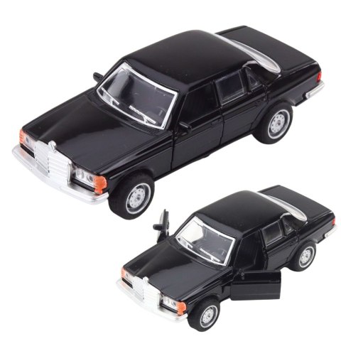 Samochód Klasyczny Metalowy Napęd Światła Dźwięki Otwierane Drzwi Mix LEAN Toys