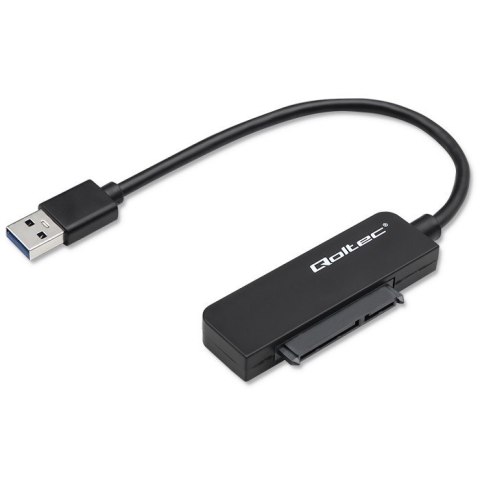 Adapter SATA | Przejściówka na dysk SSD HDD 2.5" | USB 3.0 | Super speed 5Gb/s | 2TB Qoltec