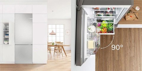 Chłodziarko-zamrażarka XXL KGV58VLEAS Bosch