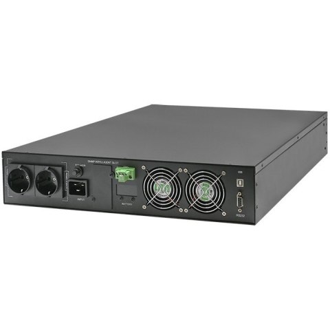 Zasilacz awaryjny UPS do RACK | 3kVA | 3000W | Power Factor 1.0 |LCD | On-line Qoltec
