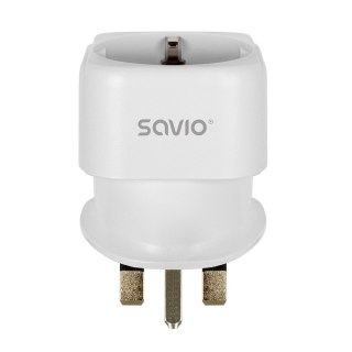 Adapter podróżny, gniazdo EU - wtyk UK AP-04 Savio