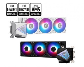 Chłodzenie procesora MAG CORELIQUID I360 WHITE 360mm ARGB /306-7ZW8A21-C24 MSI