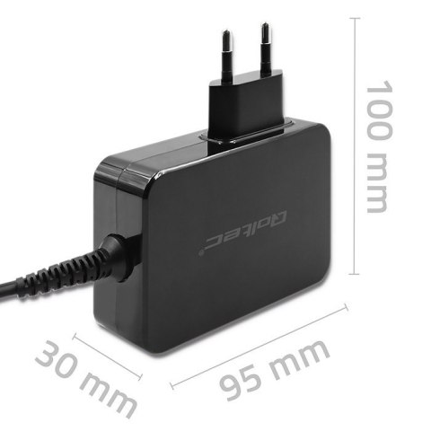 Ładowarka PD 120W Turbo | 5-28V | 3-4.5A | USB-C | Czarna Qoltec