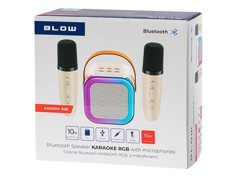 Głośnik Bluetooth Karaoke RGB BLOW