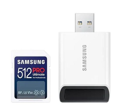 Karta pamięci SD MB-SY512SB/WW 512GB Pro Ultimate + czytnik Samsung