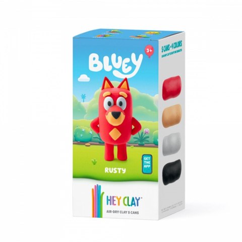 Masa plastyczna Hey Clay Bluey Rusty Tm Toys