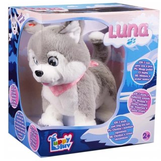 Maskotka interaktywna Puppy Luv Piesek Husky Luna Tm Toys