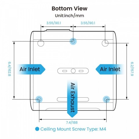 Projektor GP520 4K LED 2600ansi/4K/HDMI Benq