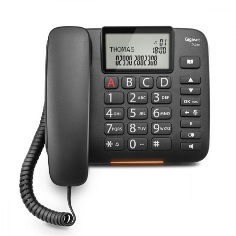Telefon przewodowy DL380 Gigaset