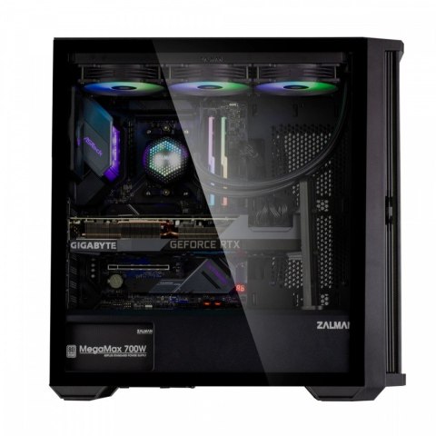 Obudowa Z10 ATX Mid Tower czarna wentylator x4 Zalman