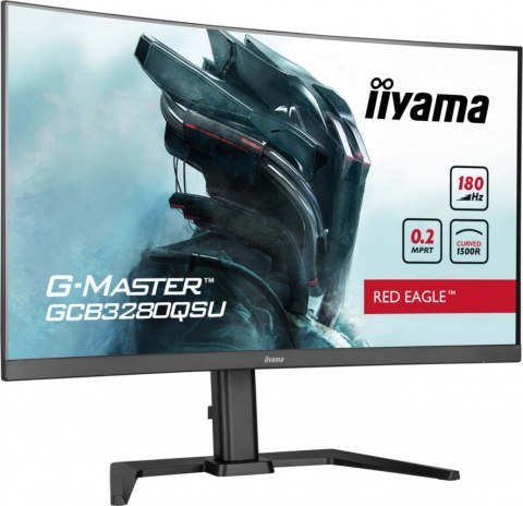 Monitor 32 cale GCB3280QSU-B2,VA,QHD,180Hz,1500R,0.2ms,4xUSB,350cd IIYAMA