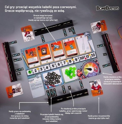 Gra Bomb Busters (PL) Nasza księgarnia