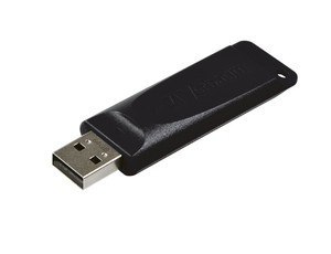 Pendrive Slider 64GB Black Verbatim