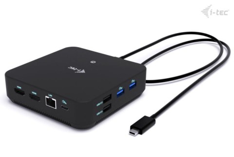 Stacja dokująca USB-C DP Dual HDMI Power Delivery 100W I-tec
