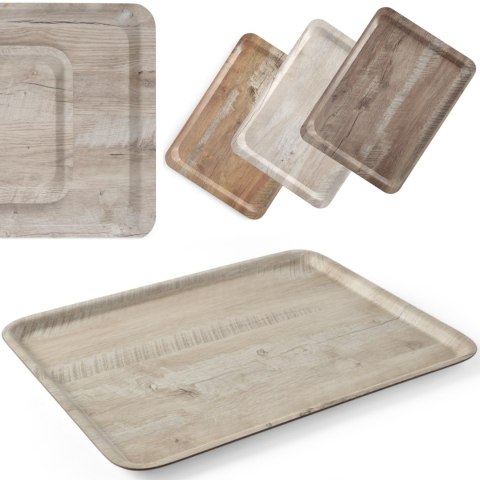 Taca do serwowania laminowana jasne drewno 430 x 330 mm - Hendi 508862 Hendi