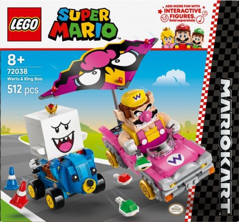 Klocki Super Mario 72038 Mario Kart - Wario i King Boo LEGO