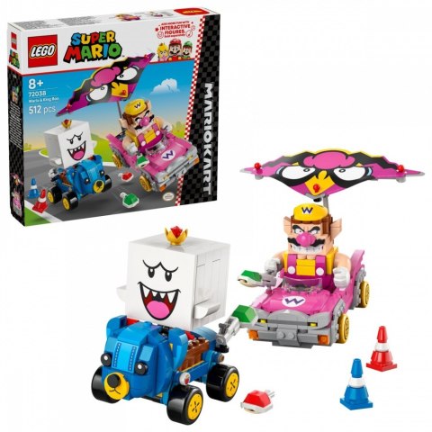 Klocki Super Mario 72038 Mario Kart - Wario i King Boo LEGO