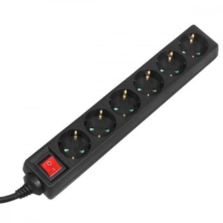 Listwa zasilająca 5m 6 gniazd z wyłącznikiem MCE195G Maclean