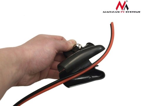 Organizator maskownica kabli MCTV-676 B black Maclean