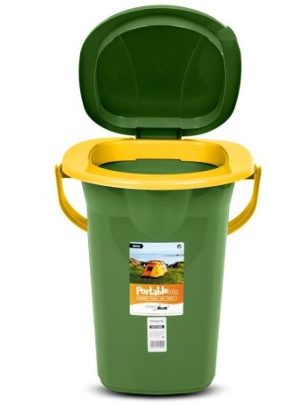 Toaleta turystyczna GB320GO ciemnozielono-pomarańczowa GreenBlue