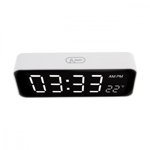 Zegar z alarmem i funkcją termometru GB397 GreenBlue