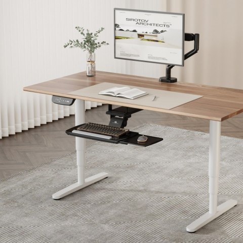 Uchwyt na klawiaturę max 5kg, MC-156 B regulowany, podbiurkowy Maclean