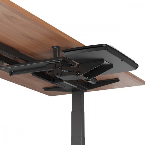 Uchwyt na klawiaturę max 5kg, MC-156 B regulowany, podbiurkowy Maclean