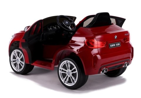 Auto na Akumulator BMW X6 Czerwony Lakierowany LEAN CARS