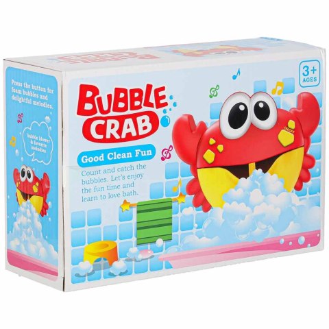 Generator baniek piany zabawka do kąpieli krab Kik Sp. z o. o. Sp. k.