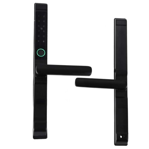 Klamka do drzwi zamek elektroniczny szyfrowy na kod odcisk palca kartę Kik Sp. z o. o. Sp. k.