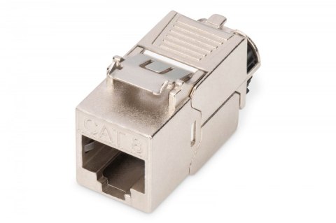 Moduł Keystone RJ45 (8P8C) kat. 8.1 STP, ekranowany, beznarzędziowy, stalowy Digitus