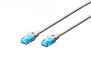 Patch cord U/UTP kat.5e PVC 3m Biały Digitus
